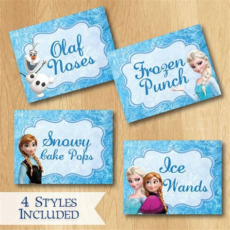 8 Best Images Of Frozen Food Labels Free Printable Birthday Party