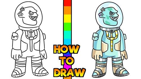 How To Draw Leviathan Skin Fortnite Step By Step Youtube