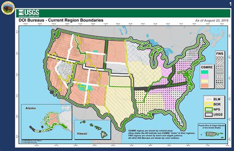 Unified Interior Regional Boundaries Us Department Of The Interior
