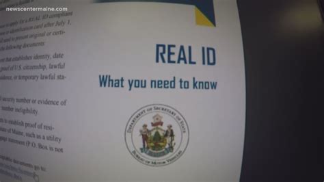 Maine Requests To Extend Real Id Deadline