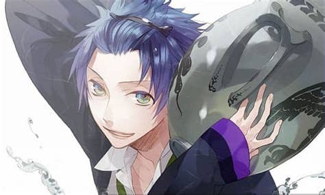 Along with the guy in green hair lol. Top 10 Anime Boy with Purple Hair Best List