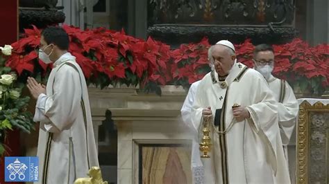 Misa Del Gallo Del Papa Francisco En Directo Mensaje De Navidad En El