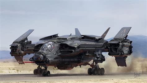 Digital Art Fantasy Art 3d Render Futuristic Vehicle Artwork Airplane Cgi Science