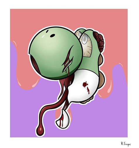 Zombie Yoshi By Rosempai On Deviantart