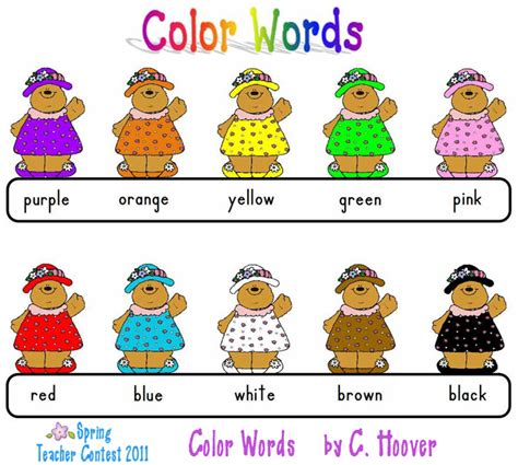 Color Words Clipart Free 20 Free Cliparts Download Images On