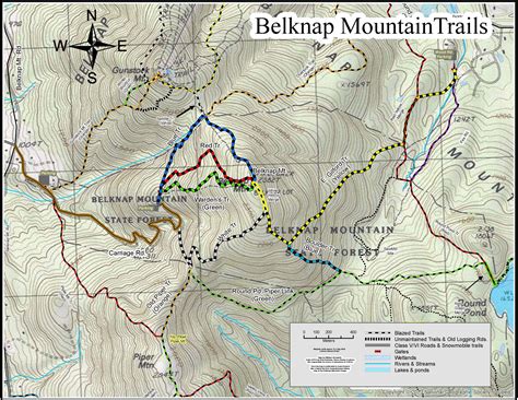 Belknap Mountain Belknap Range Trails