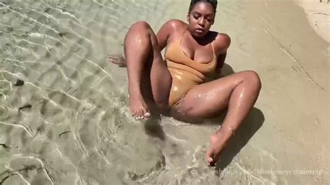 fit dominican slut gets reverse cowgirl fuck on public beach risk someone seeing xxx videos