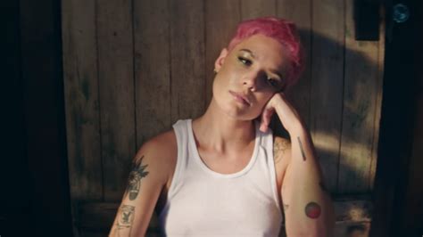 halsey fights through a toxic relationship in without me video iheart