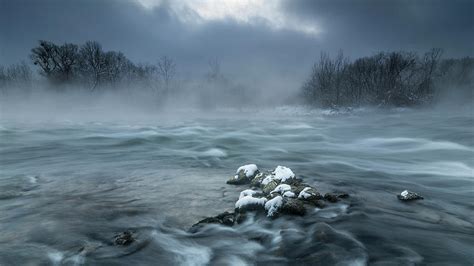 Frosty Morning At The River Photograph By Tom Meier