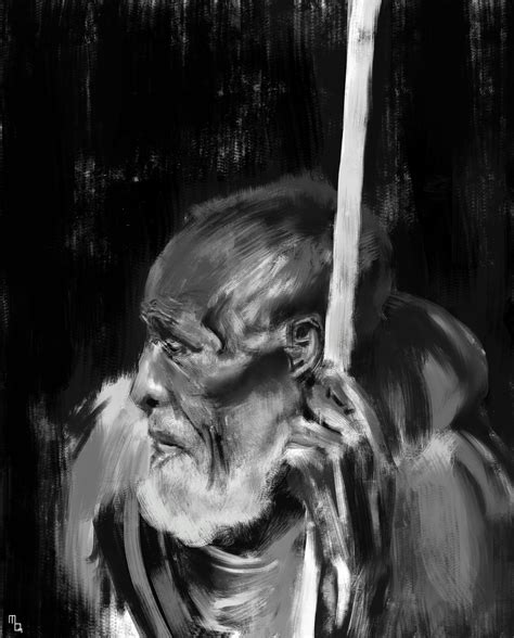 Wise Old Man By Mohq Mohammad Qureshi Digital Artlords Old Men