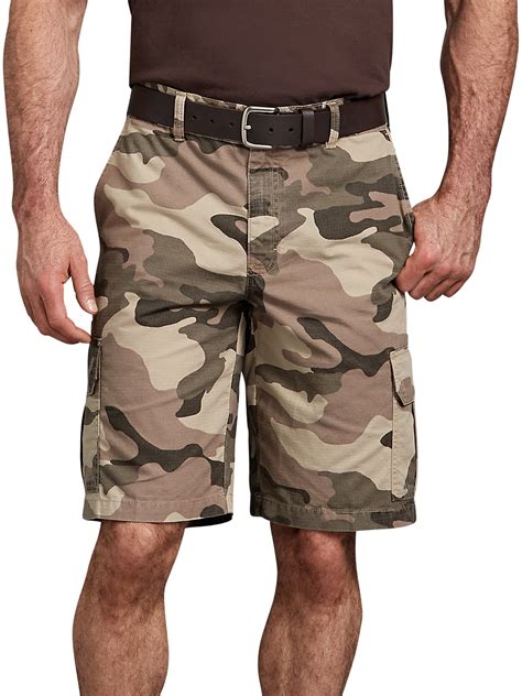 dickies mens 11 relaxed fit lightweight ripstop cargo shorts