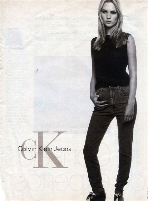 Calvin Klein Jeans Año 1996 Kate Moss Calvin Klein Jeans Kate Moss