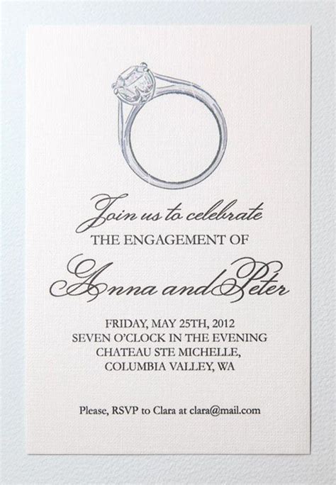Engagement Party In Paper Goods Invitations In 2021 Free