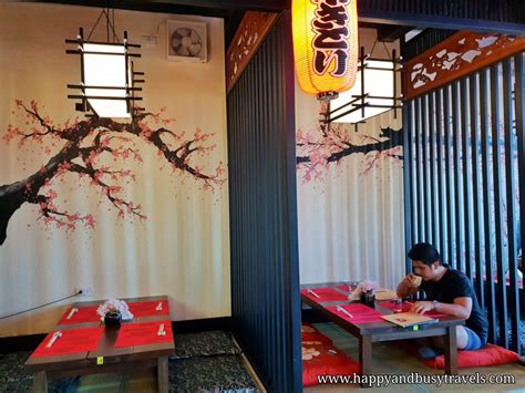 A restaurant with both tables and tatami seating. Hirasei Japanese Restaurant Tagaytay - Happy and Busy Travels