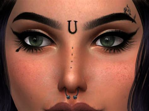 Face Tattoos Sims 4 Mod Download Free