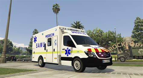 Mercedes Sprinter Samu Urgences Mods