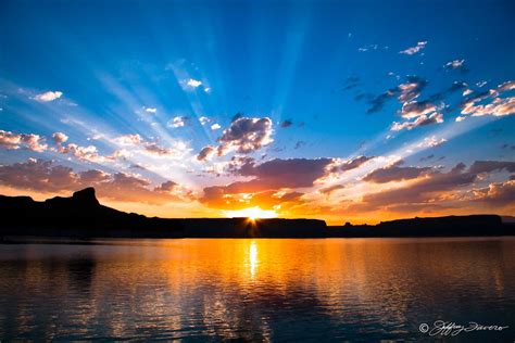 Padre Bay Sunrise Lake Powell Jeffrey Favero Fine Art Photography