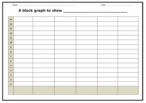 Block Graph Templates Teaching Resources