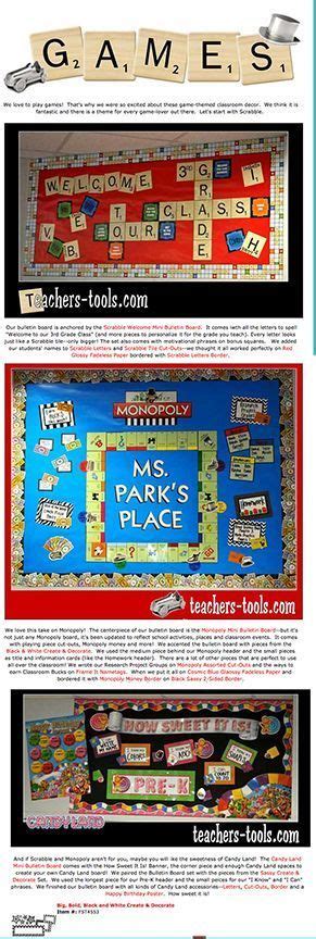 Game Theme Classroom Board Game Themed Classroom Bulletin Board