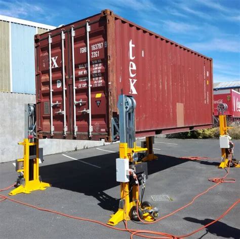 How To Lift A Shipping Container Property And Real Estate For Rent