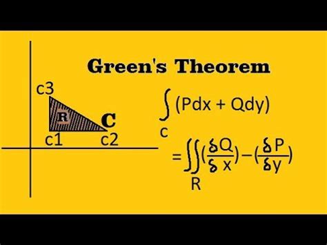 Greens Theorem Example Youtube