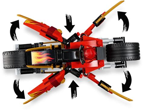 Lego 70667 Kais Blade Cycle And Zanes Snowmobile Lego Ninjago Set For