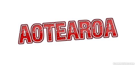 Aotearoa Logo Herramienta De Diseño De Nombres Gratis De Flaming Text
