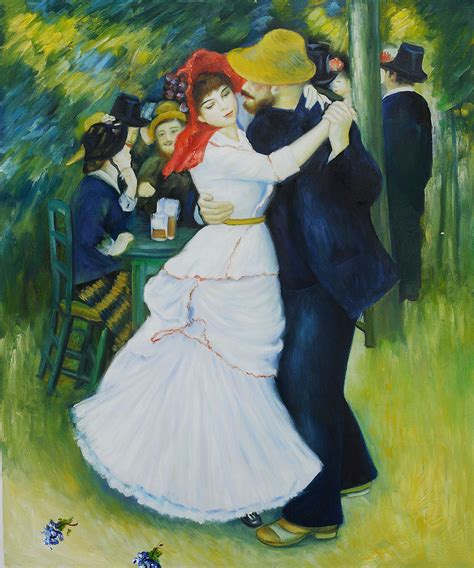 Dance At Bougival By Pierre Auguste Renoir For Sale Jacky Gallery