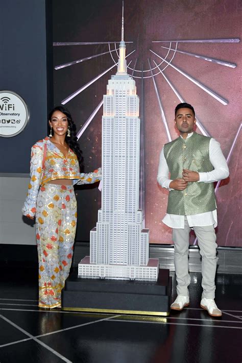 Jay Sean And Thara Natalie Celebrate Diwali At The Empire State Building Rediff Com India News
