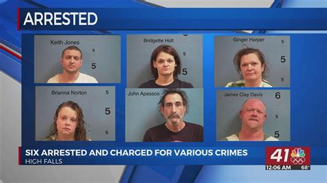 6 arrested in Monroe County on various crimes - YouTube