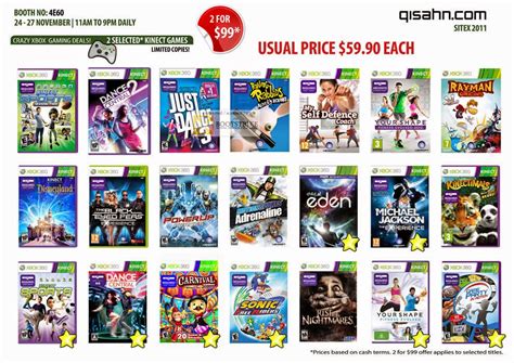 A Little Article And Note Xbox 360 Kinect Games List