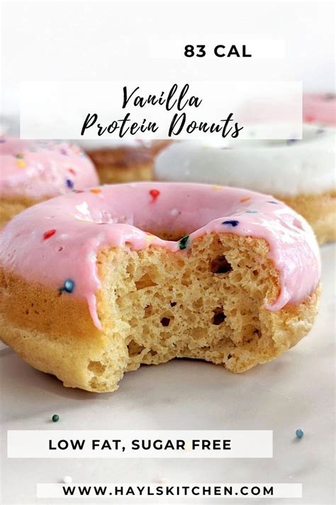 Easy Vanilla Protein Donuts With The Highest Protein You Will Find