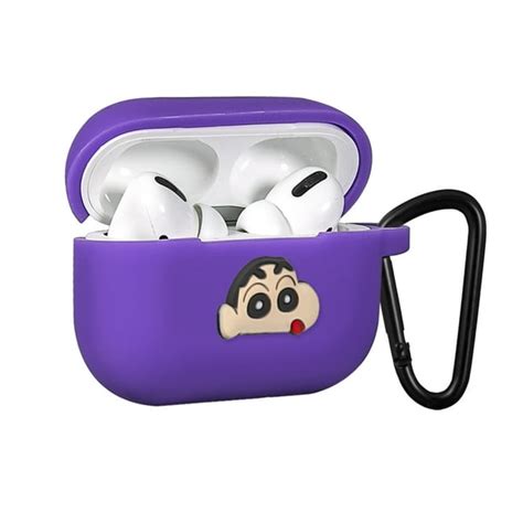 Soft Slim Silicone Case For Airpods Pro Cartoon Boy Printed Anti Lost