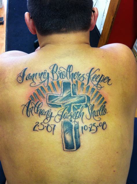 My Brothers Keeper Tattoo Picture