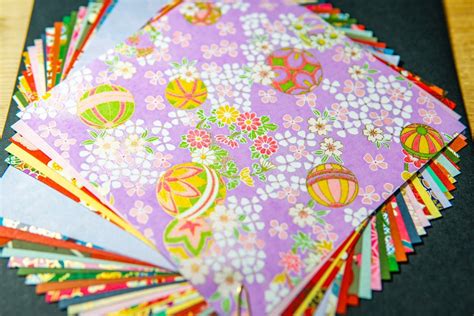 Large Chiyogami Origami Paper From Japan Etsy