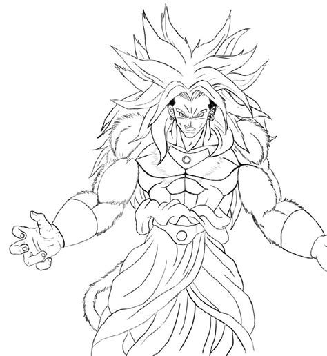 Coloring pages for dragon ball z (cartoons) ➜ tons of free drawings to color. Dragon Ball Z Coloring Pages Broly - K5 Worksheets