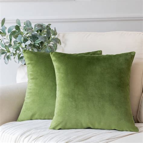 Phantoscope Soft Silky Velvet Series Decorative Throw Pillow 12 X 20