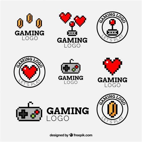 Aquí encontrarás cientos de logos de videojuego de alta calidad para descargar. Colección de logos de videojuegos con diseño plano ...