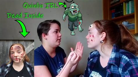 My Sister Turns Me Into A Zombie Youtube
