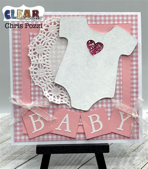 Baby Onesie Card Project Idea