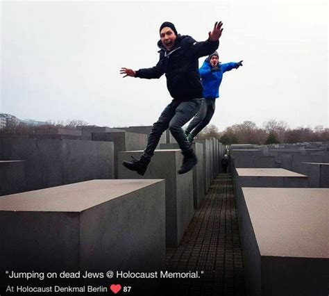 Berlin Holocaust Memorial Selfies Proved To Be Disrespectful By Yolocaust Website Metro News