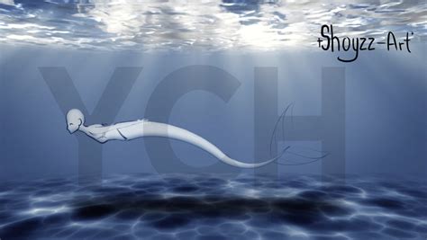 Ych Animated Mermaidmerman Swimming Open By Shoyzz Art On Deviantart