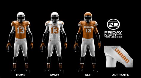 Texas Football Uniform Concepts 1015 The Burnt Orange Board Hornsports