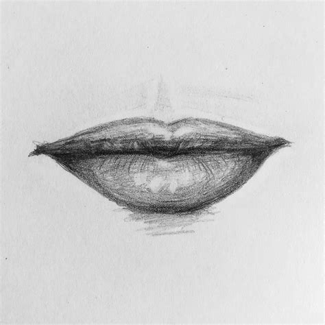 Step By Step Drawing Lips Draw Space