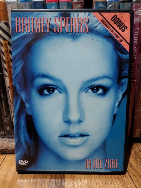 Britney Spears In The Zone Dvd Hobbies Toys Music Media Cds Dvds On Carousell