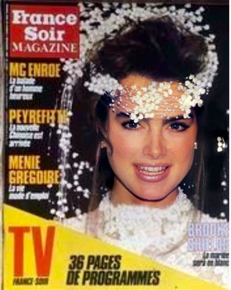 Brooke Shields Covers France Sour Magazine France 02 November 1985