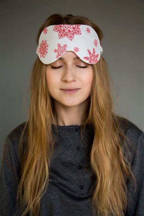 Sleeping Eye Mask Blindfold Sleep Mask For Women Custom Etsy