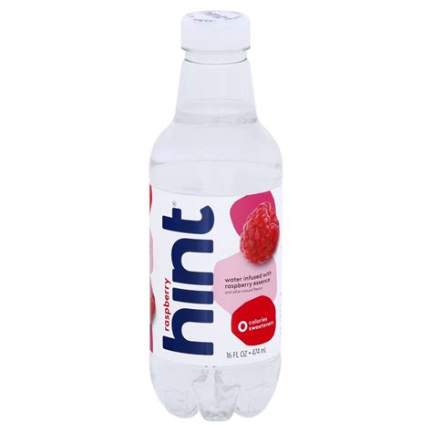 Hint Water Infused With Raspberry Shop Water At H E B