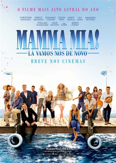 Mamma Mia Lá Vamos Nós De Novo adianta o lançamento mundial do novo