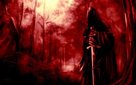 Red Grim Reaper Wallpapers Wallpaper Cave